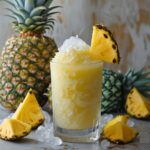 Pineapple rum slush by The Toasty Kitchen