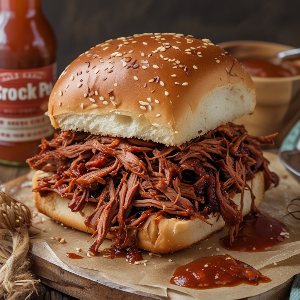 Flavor-Loaded Crock Pot BBQ Pulled