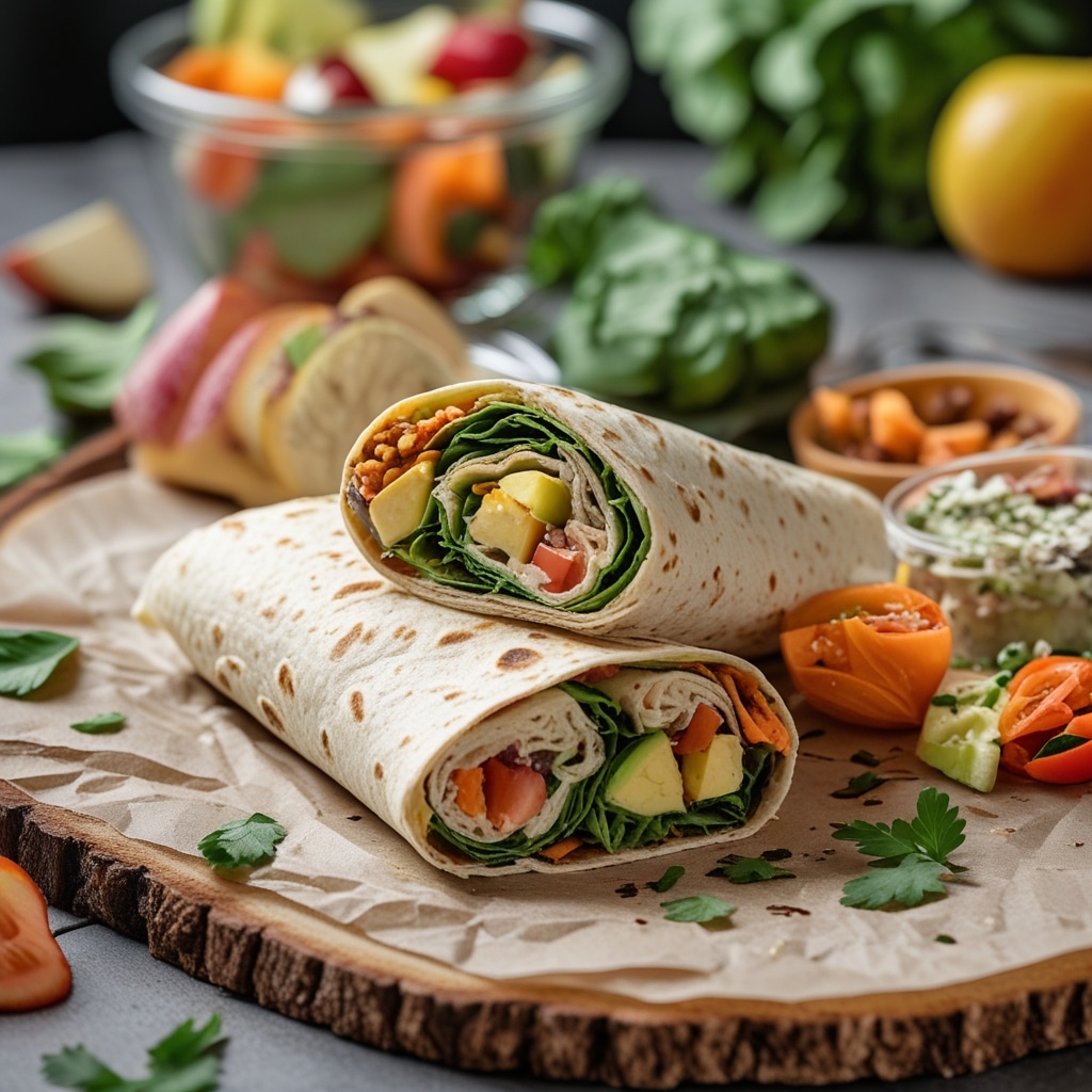 Easy School Lunch Wraps Recipe for Back to School