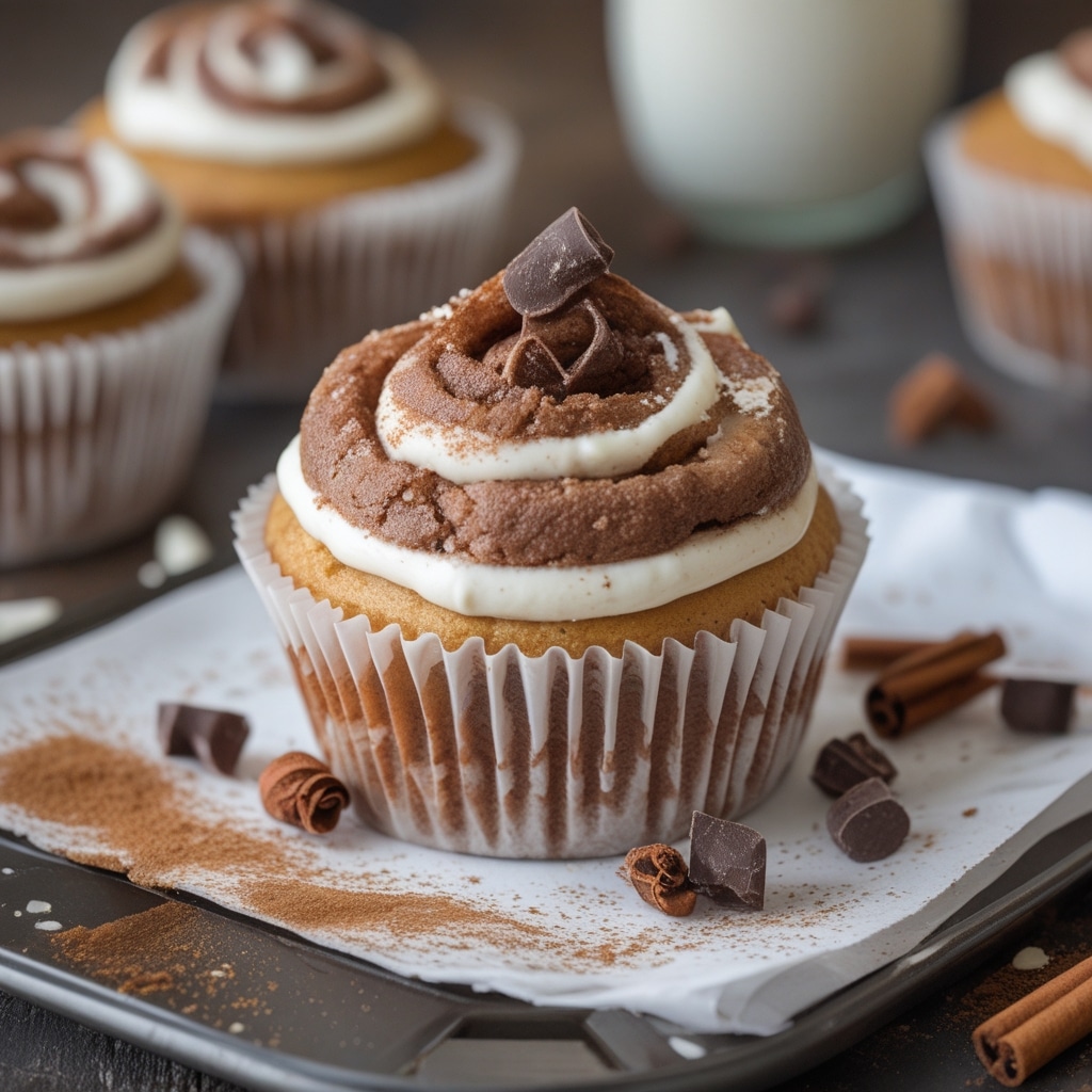 Cinnamon Roll Protein Muffins Recipe
