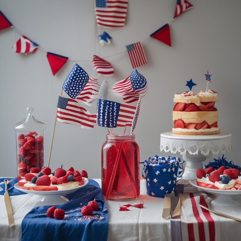 Patriotic Flair to your 4th of July Party