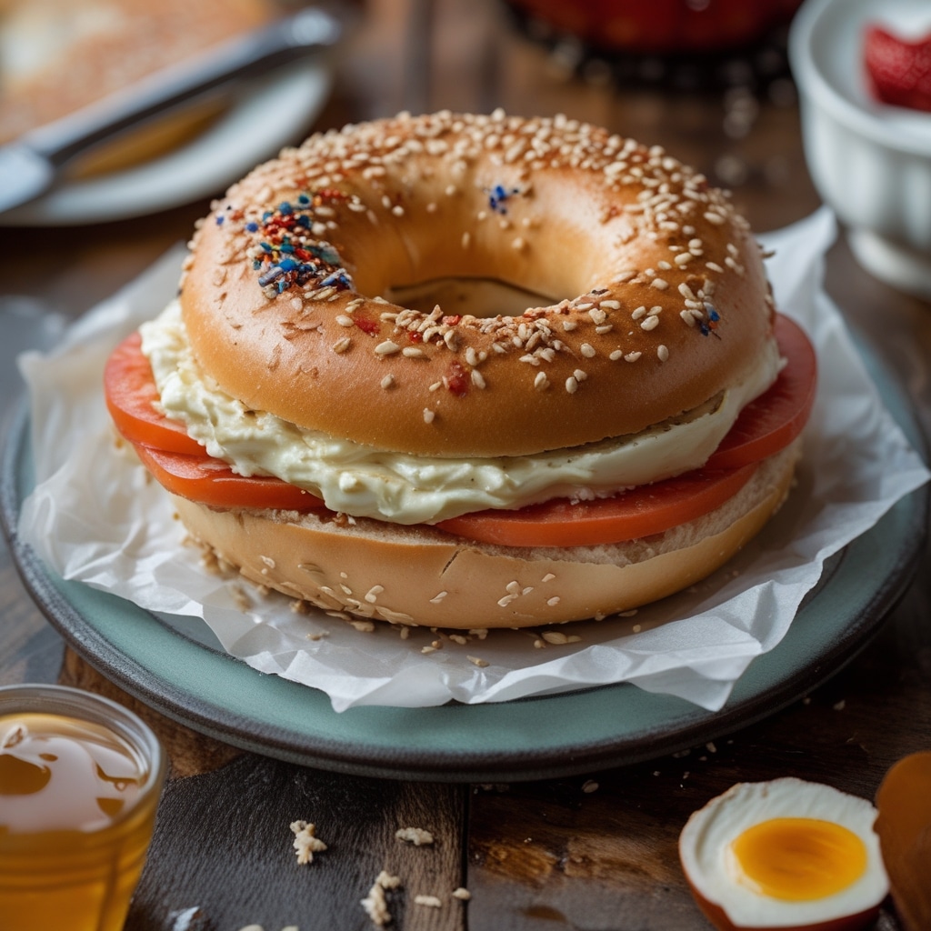 Breakfast Bagel Ideas