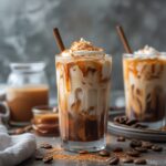 Sweet Caramel Iced Coffee for Summer