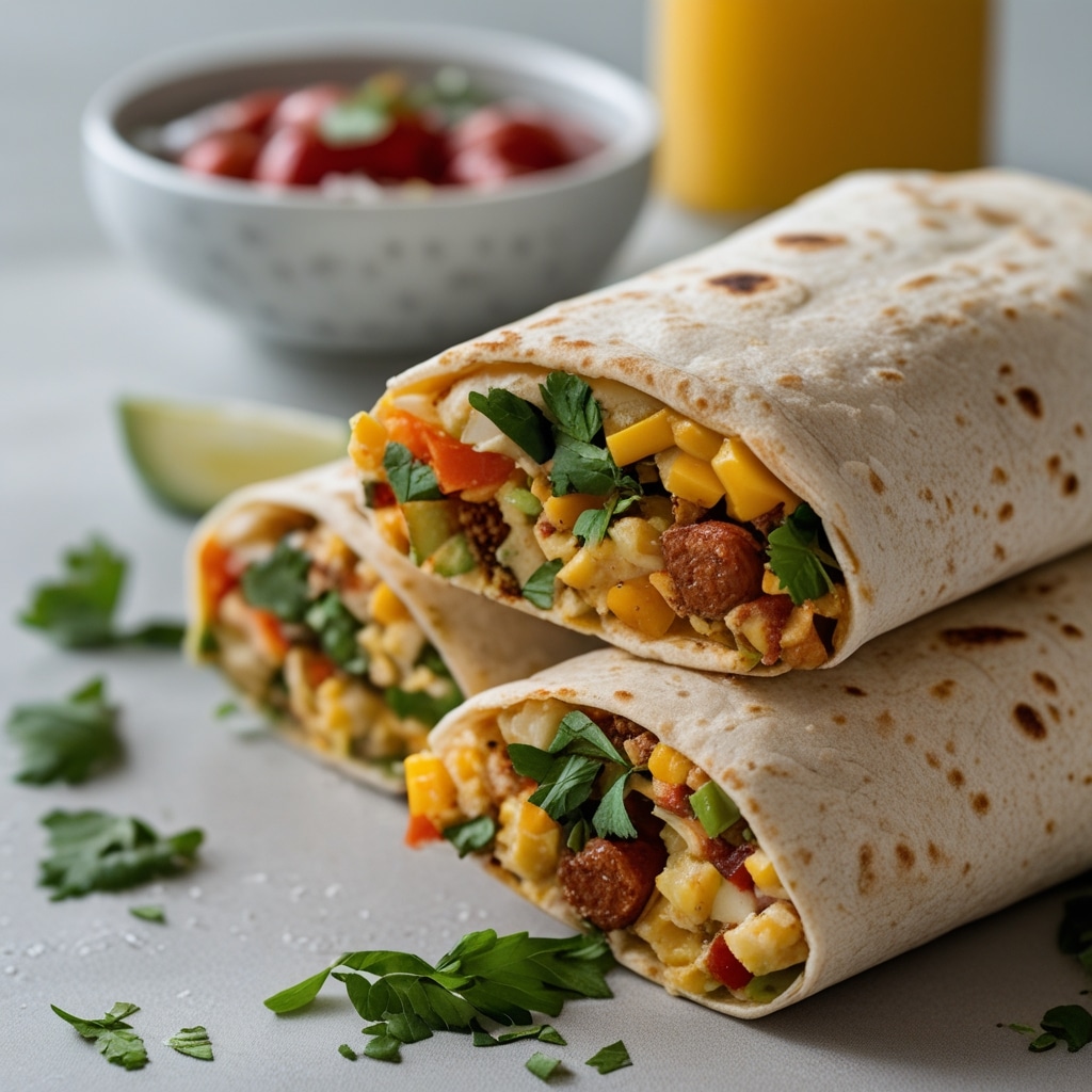 Easy Breakfast Burritos | Perfect for Busy Mornings