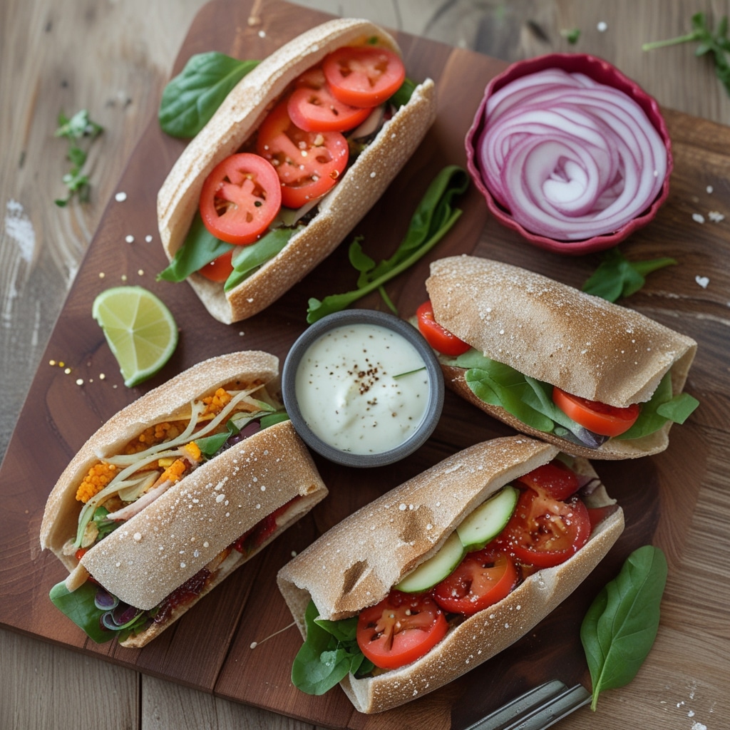 Easy School Lunch Prep: DIY Mini Pita Pockets