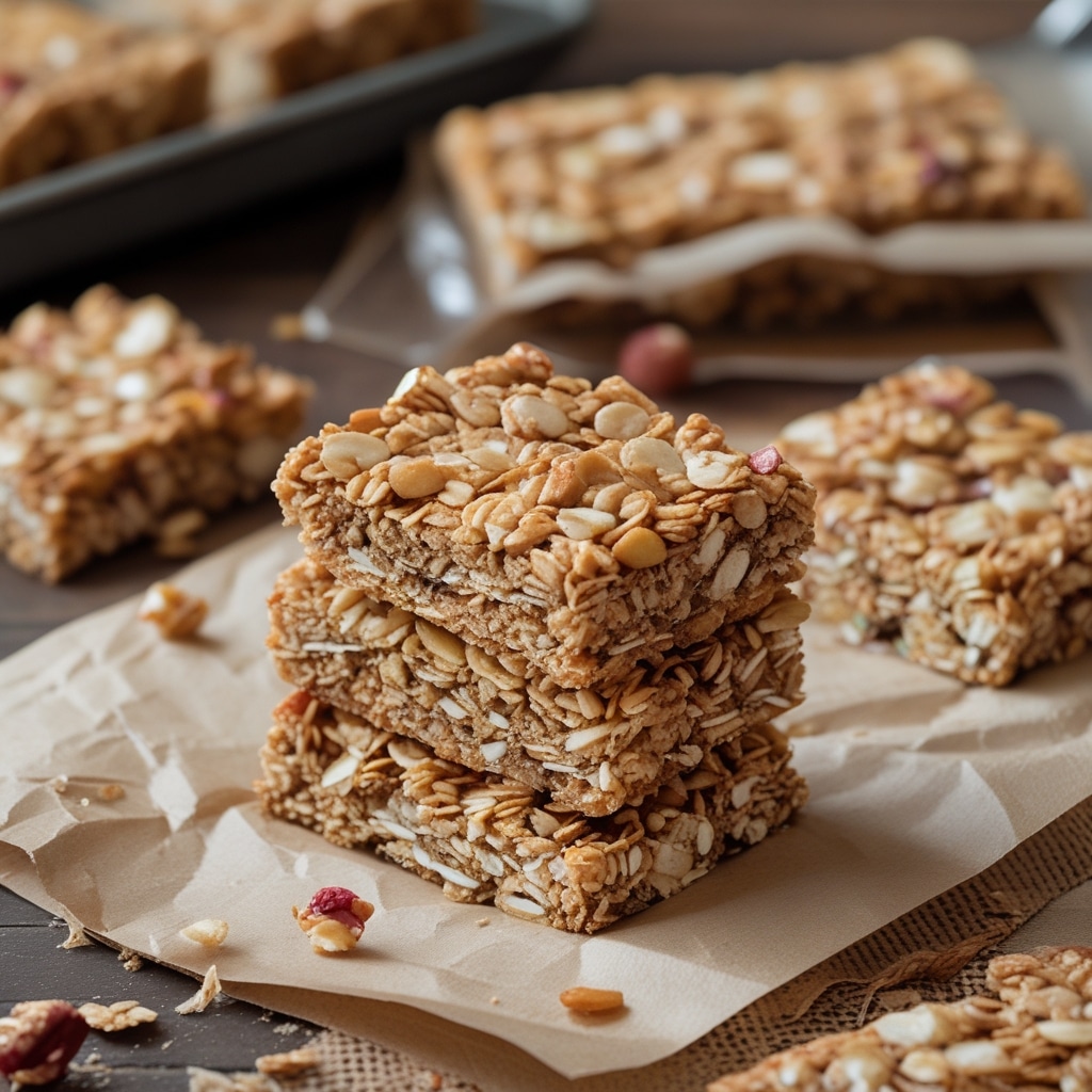 Easy Homemade Granola Bars | Perfect for Lunchboxes