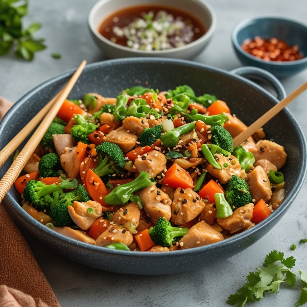 Quick Chicken Stir-Fry Recipe for Dinner in 15 Minutes 1 Quick Chicken Stir-Fry Recipe for Dinner in 15 Minutes