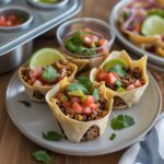 Quick and Easy Taco Cups for Kids' Lunchboxes