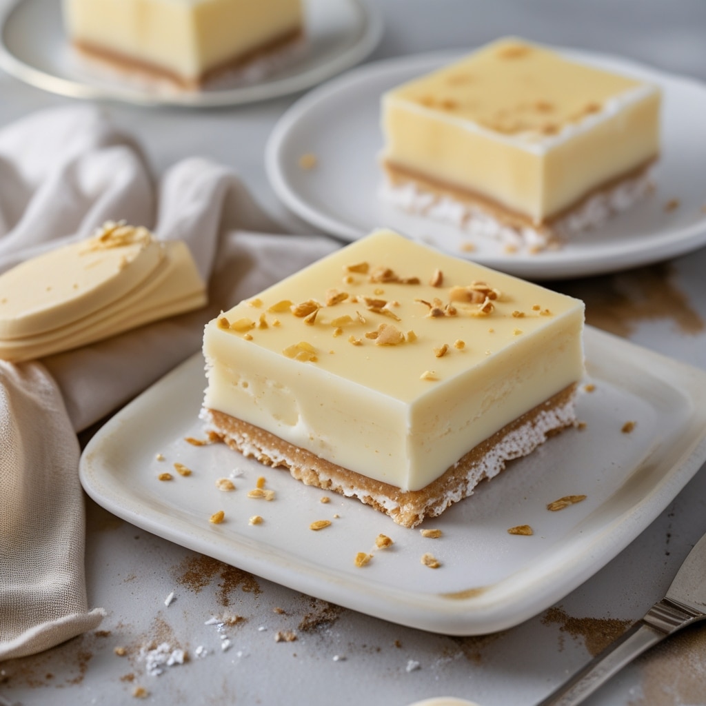VANILLA CUSTARD CREAM SQUARES 1 VANILLA CUSTARD CREAM SQUARES
