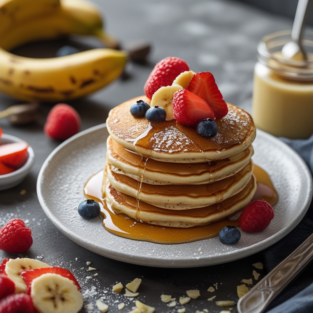 Banana Pancakes: Easy Breakfast Recipe for School Days 1 Banana Pancakes: Easy Breakfast Recipe for School Days