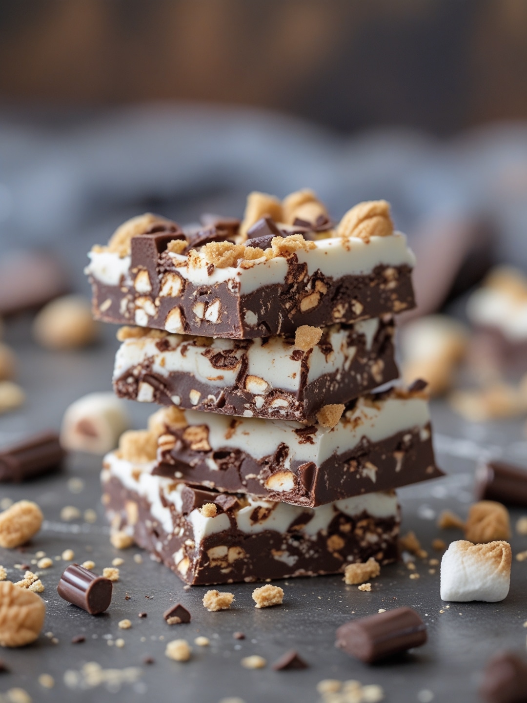 S'mores Rocky Road Fudge: Ultimate Indulgence