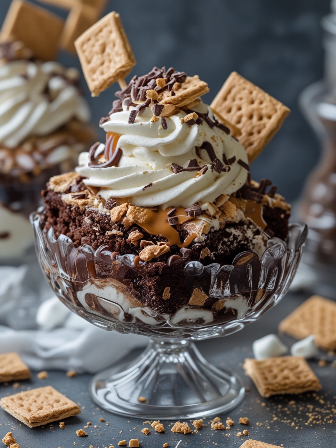 Over-the-Top S'mores Brownie Sundae