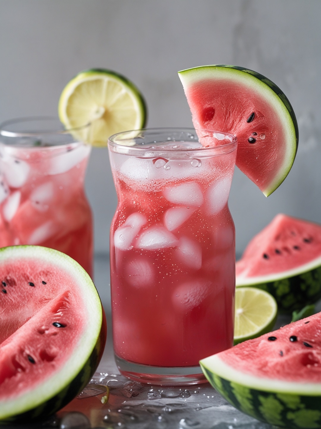 Watermelon Lemonade Refresher