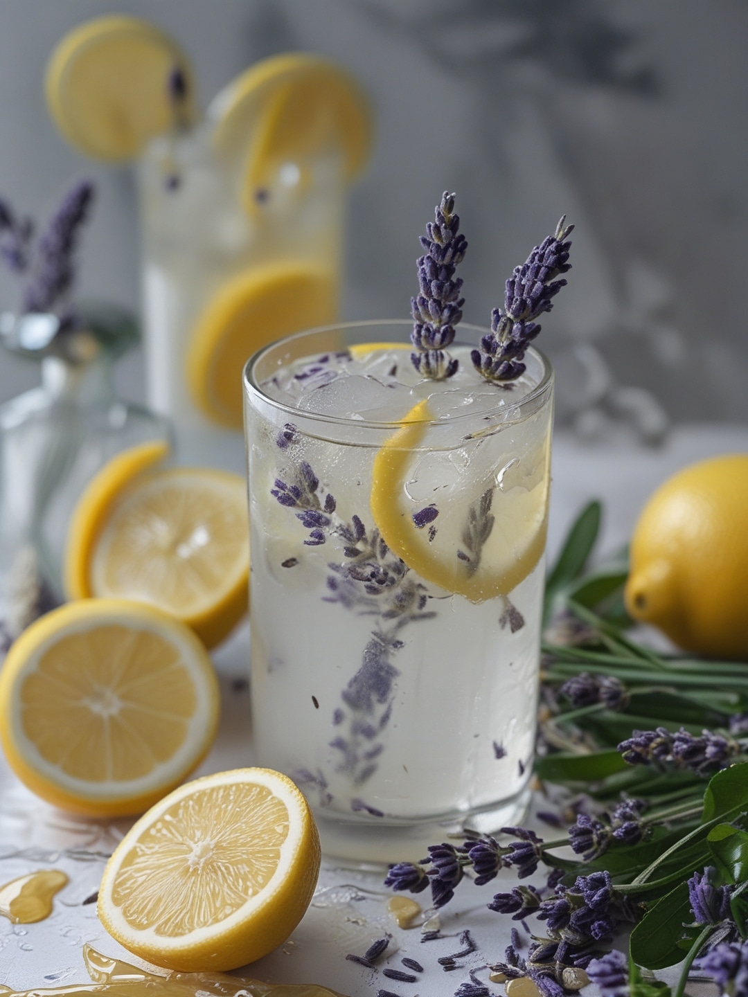 Honey Lavender Lemonade