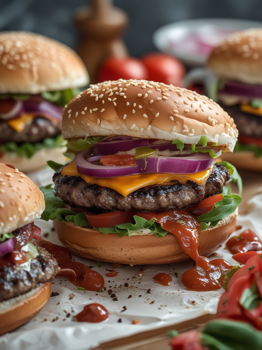 All-American Classic BBQ Burger Recipes