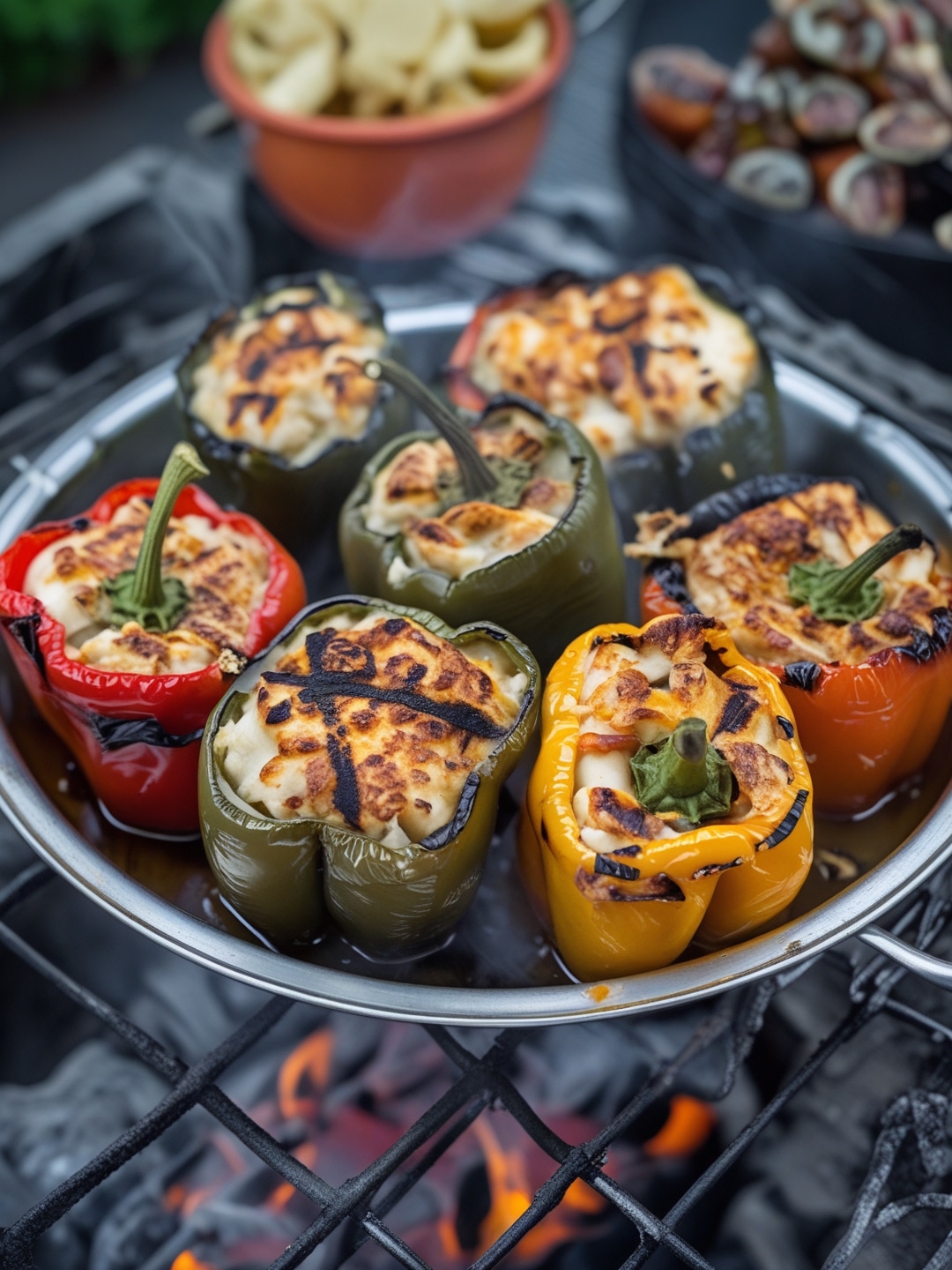 Labor Day Party: Grilled Stuffed Peppers