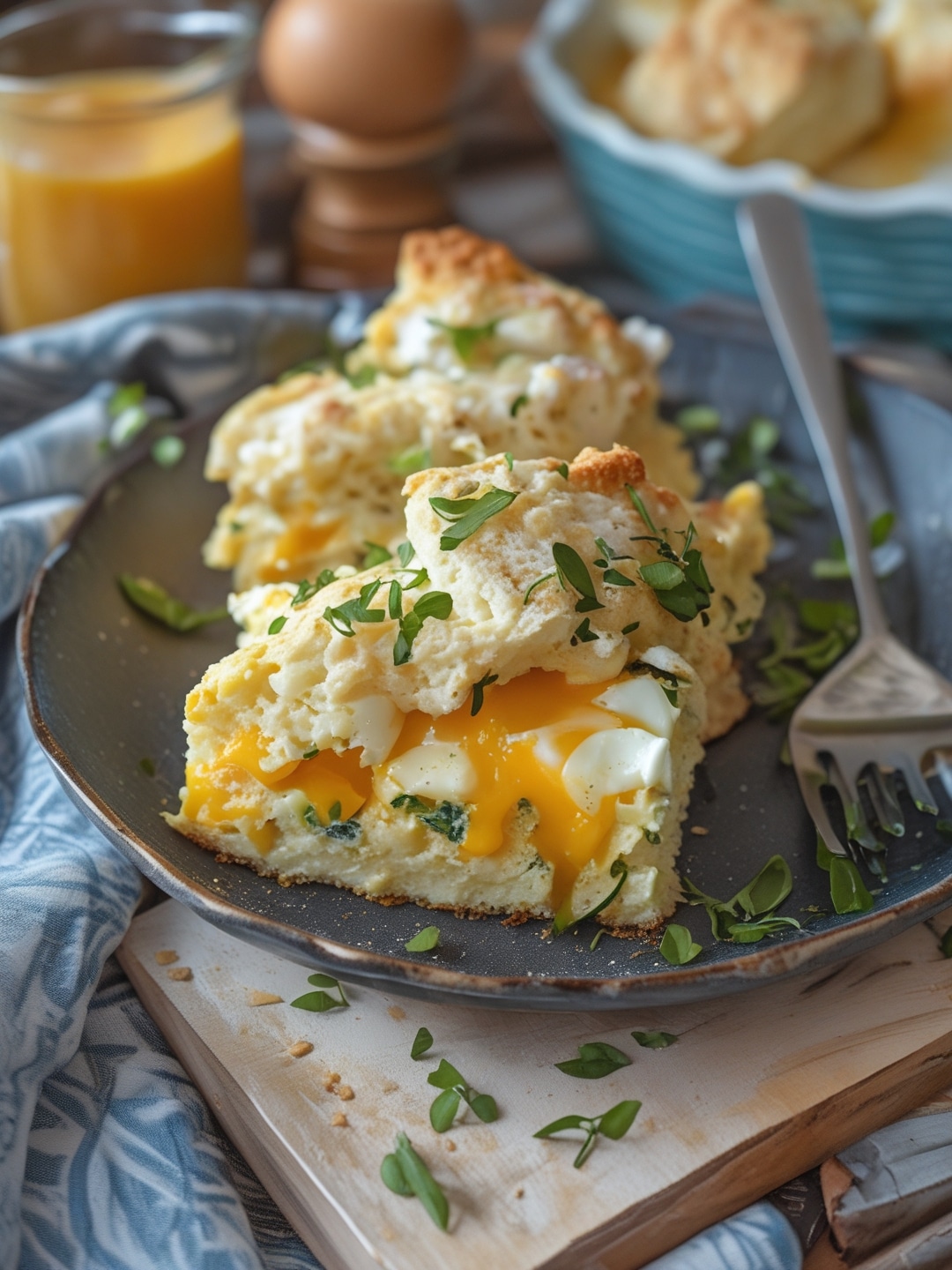 Eggs Carolina: Biscuit and Egg Casserole 1 Eggs Carolina: Biscuit and Egg Casserole