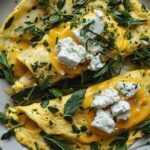 Herbed Omelette with Goat Cheese