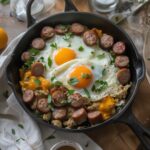 Breakfast Egg and Sausage Skillet