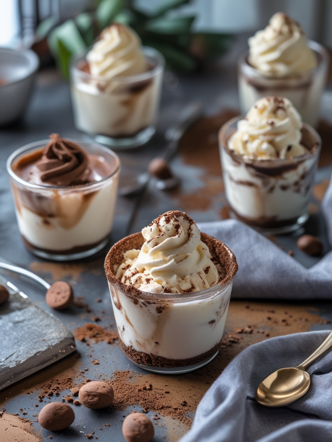 Affogato-inspired Ice Cream Cups with Espresso Crust 1 Affogato-inspired Ice Cream Cups with Espresso Crust