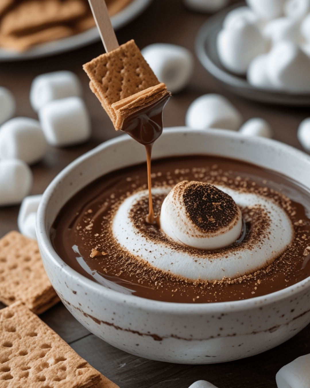 S'mores Fondue for Sharing 1 S'mores Fondue for Sharing