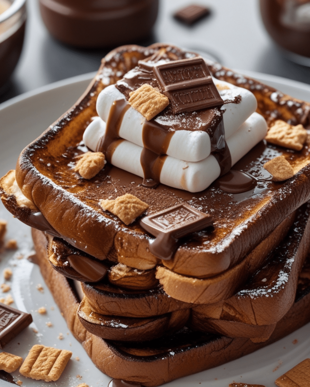 Nutella S'mores French Toast