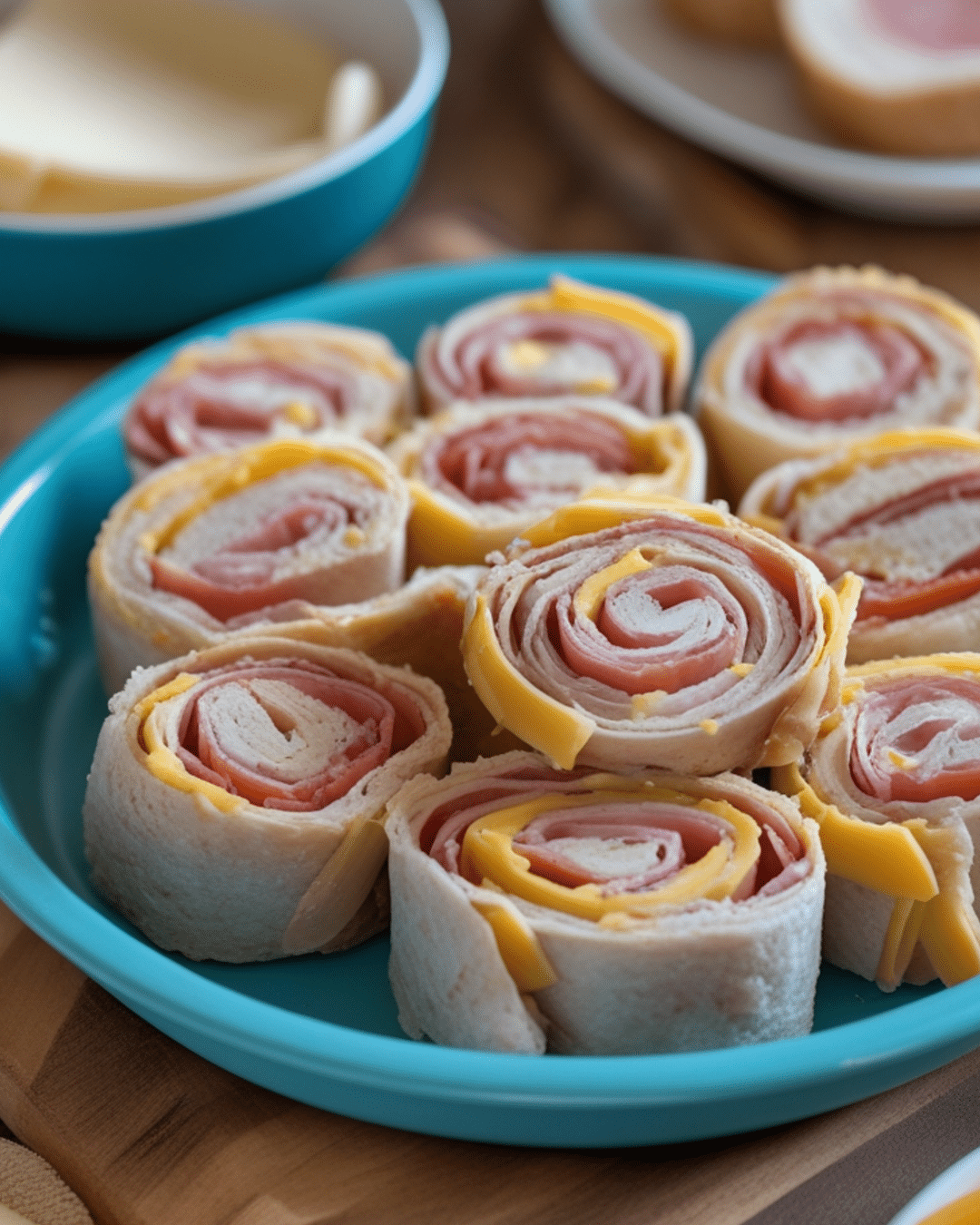 10-Minute Turkey & Cheese Roll-Ups for School Lunch