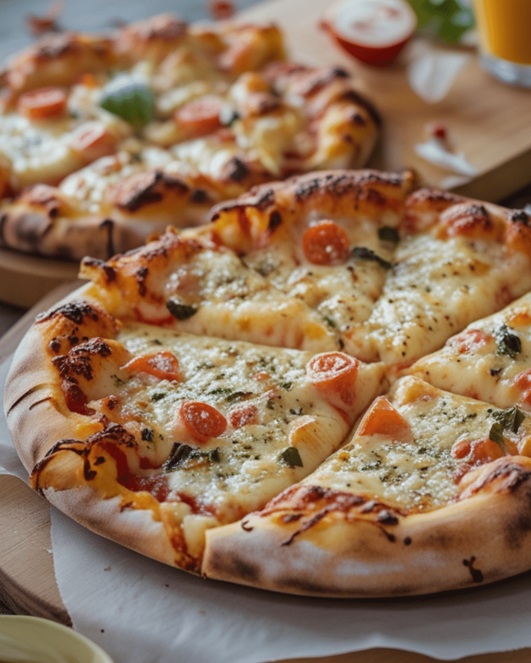 Decadent Cheese Stuffed Crust Pizza 1 Decadent Cheese Stuffed Crust Pizza