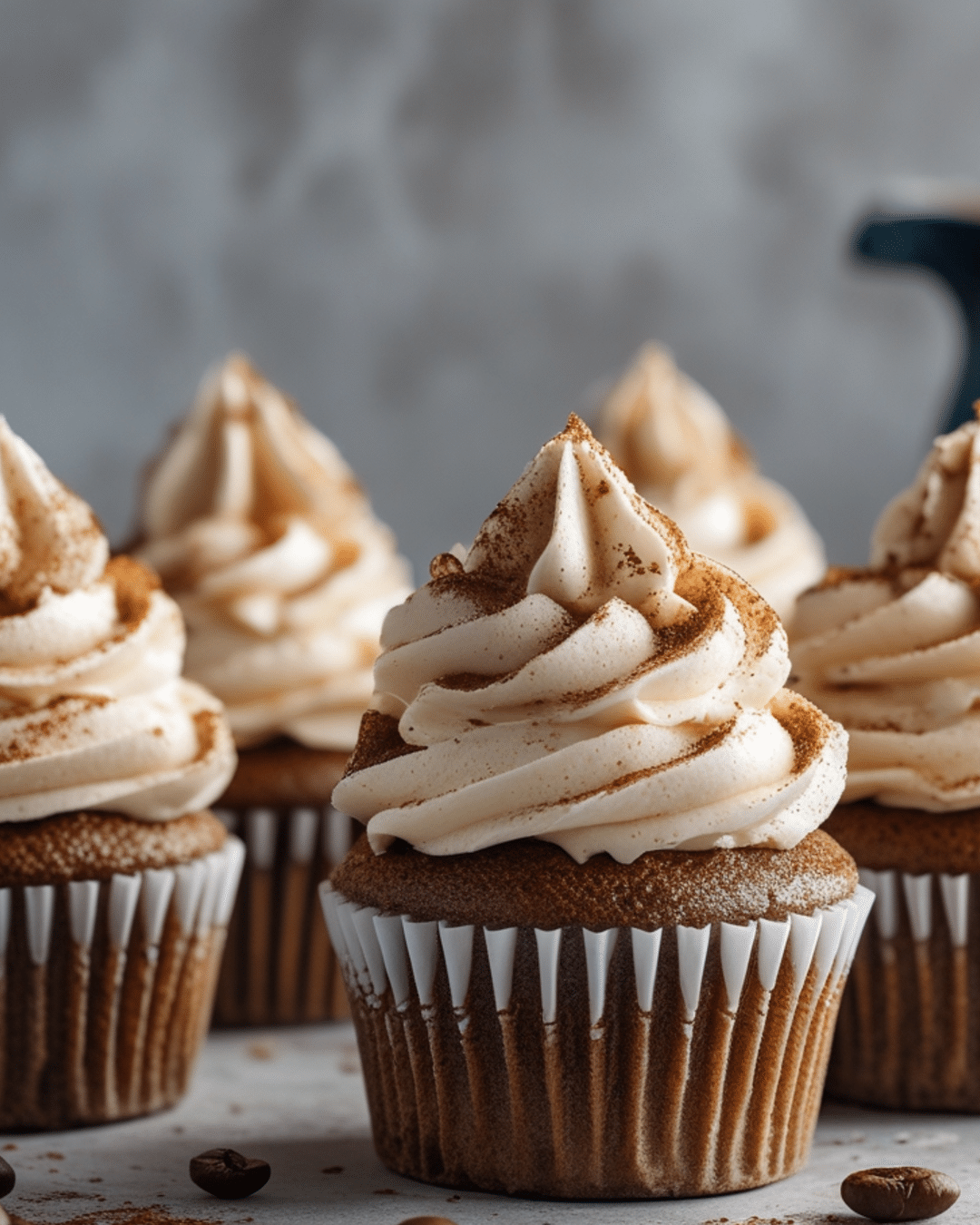 Cappuccino Cupcakes with Coffee Buttercream