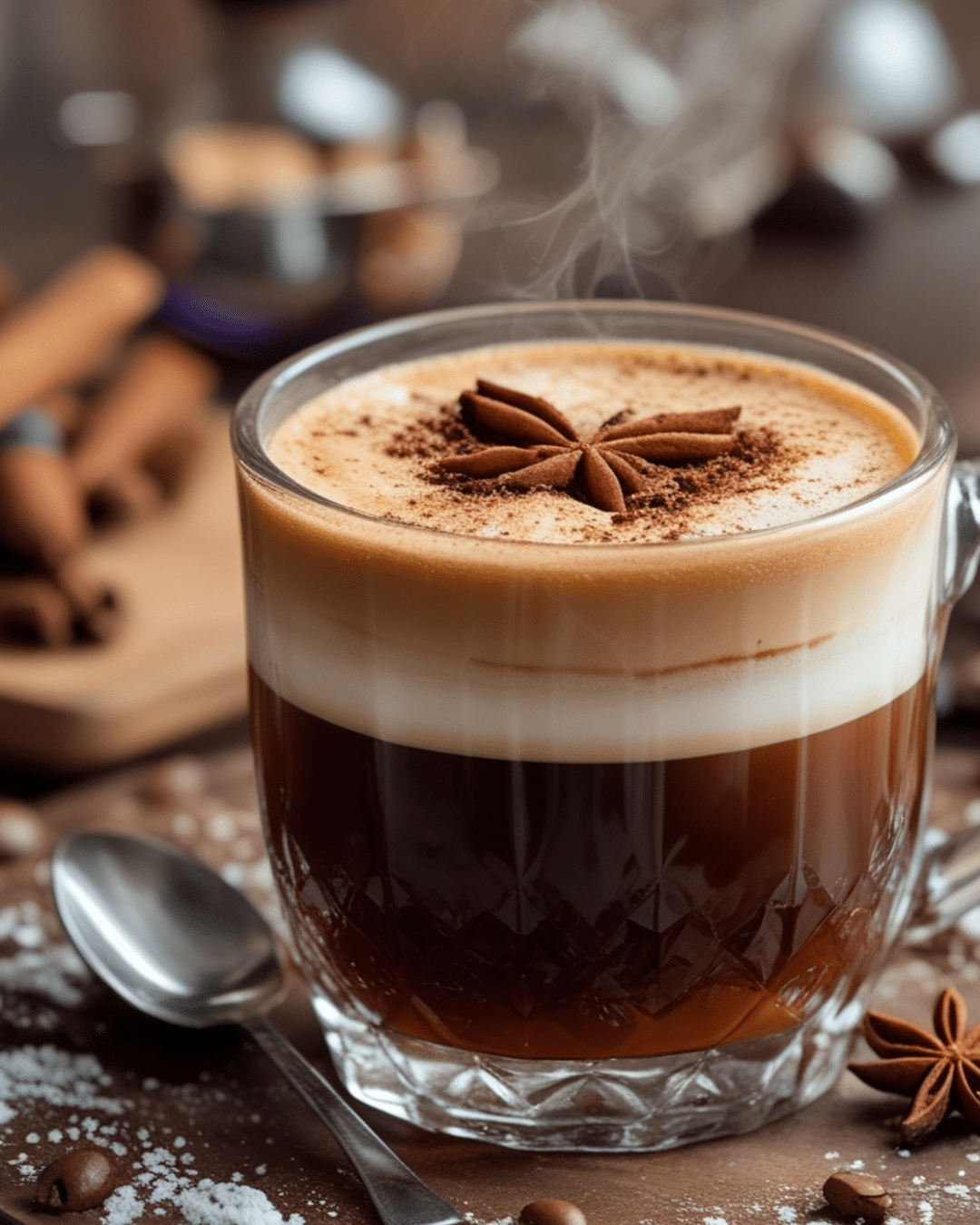 Spiced Rum Coffee Cocktail