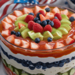 Patriotic 7-Layer Dip for Your Summer BBQ
