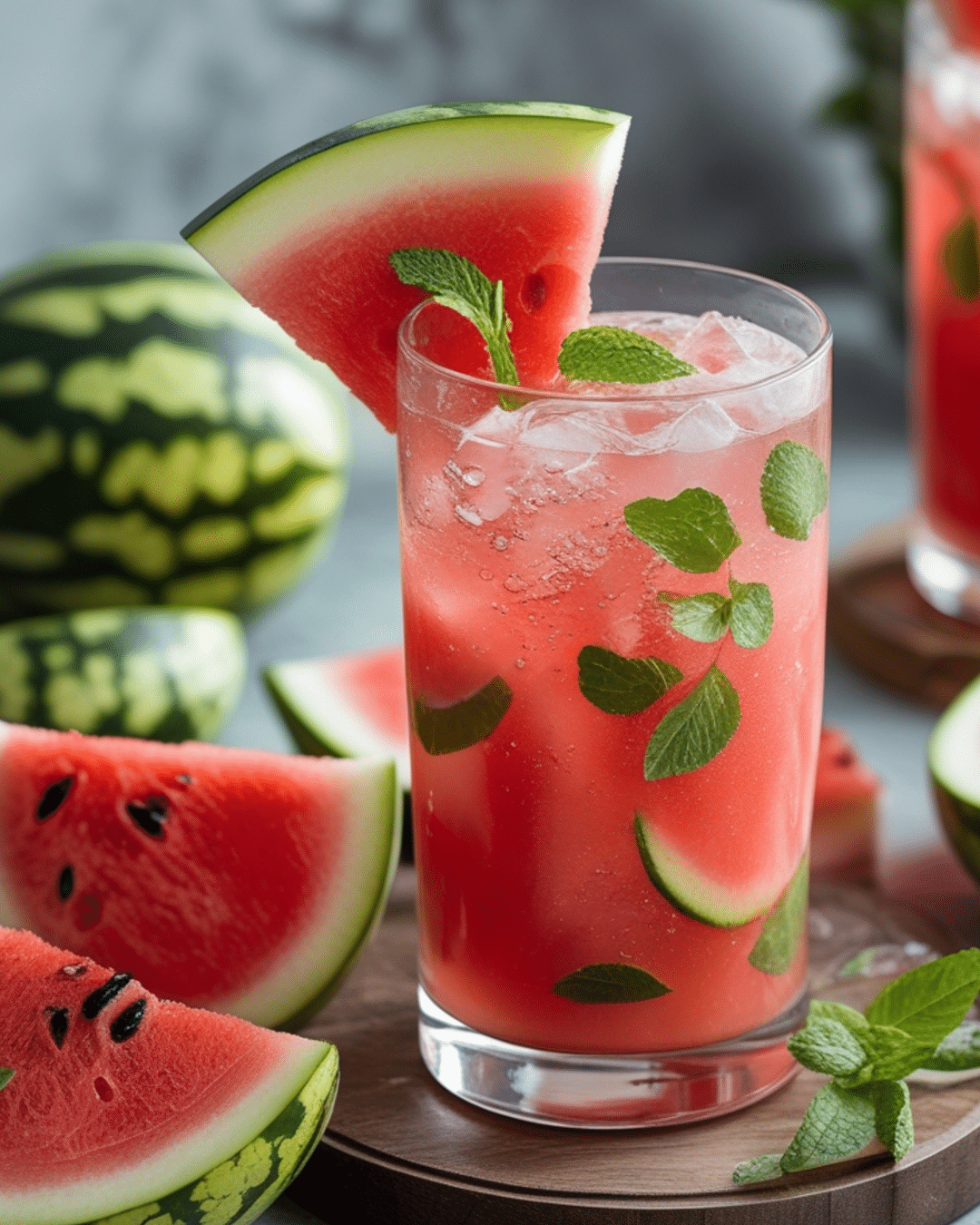 Watermelon Mojito Mocktail for a Cool Summer Drink