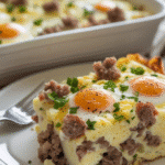 Egg and Sausage Breakfast Casserole