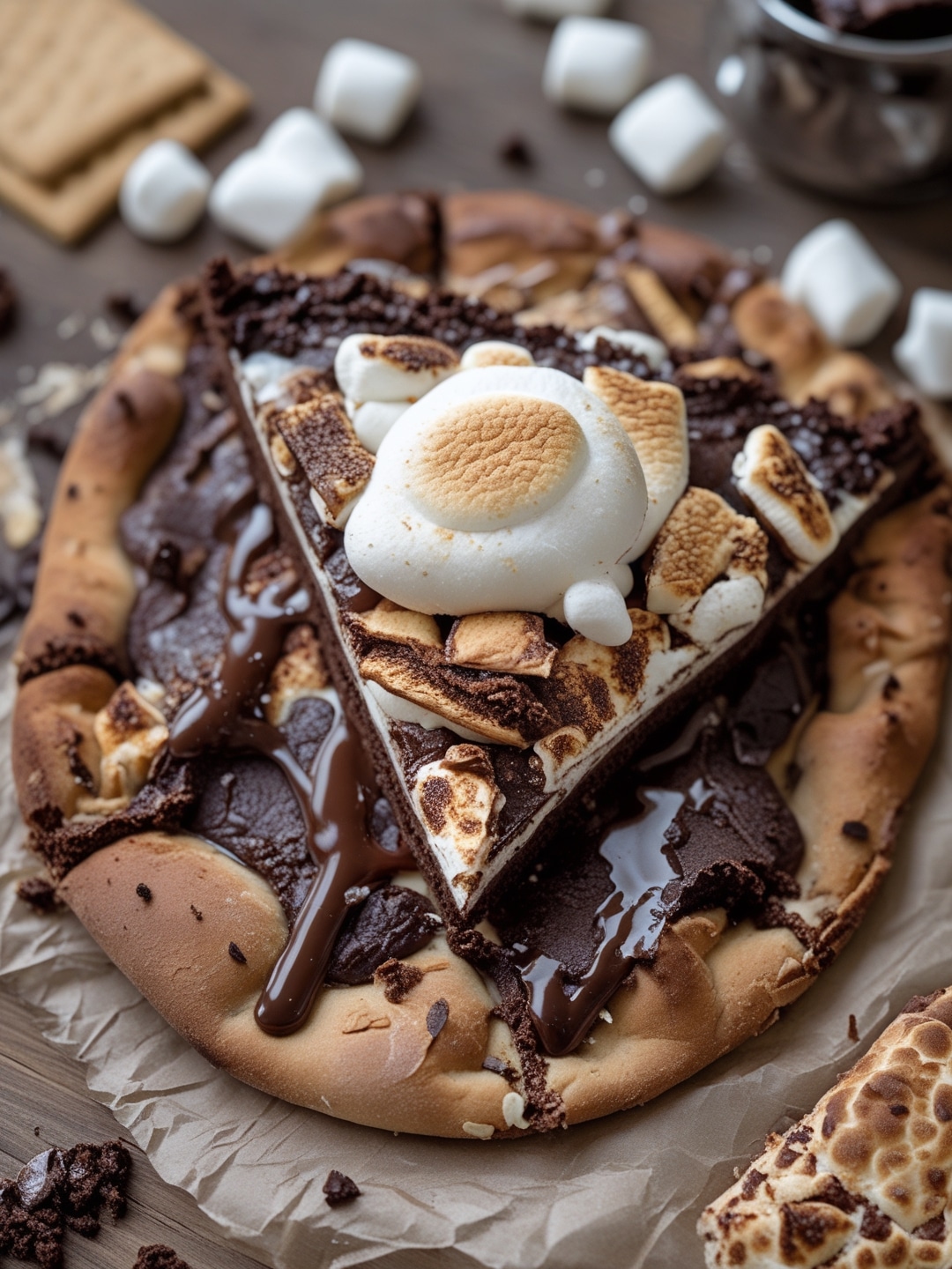S'mores Brownie Pizza: The Ultimate Dessert Mashup