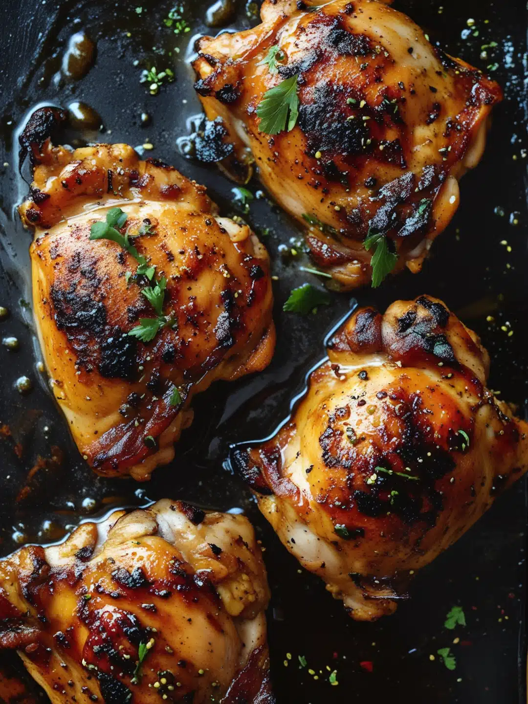 Spicy Grilled Chicken Thighs