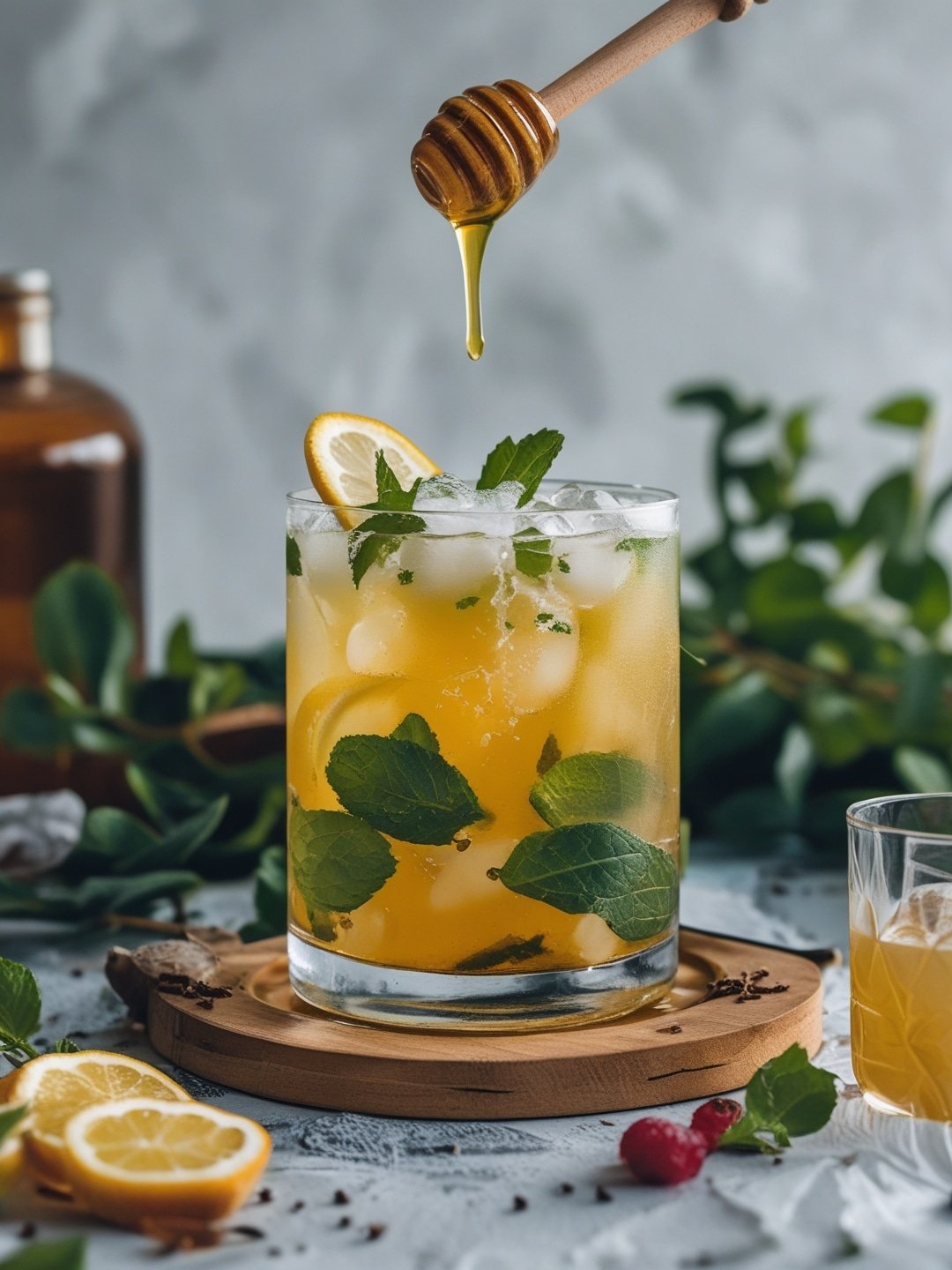 Honey Mojito Mocktails 1 Honey Mojito Mocktails