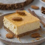Pumpkin Cheesecake Bars with Gingersnap Crust