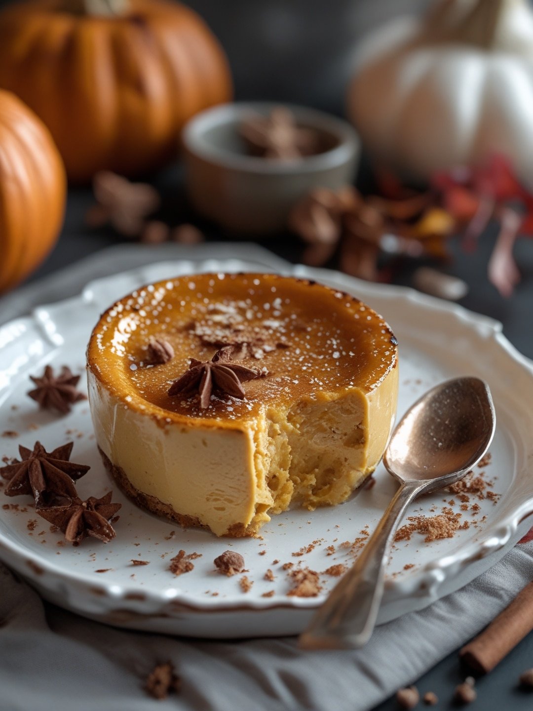 Fall Spice Pumpkin Crème Brûlée