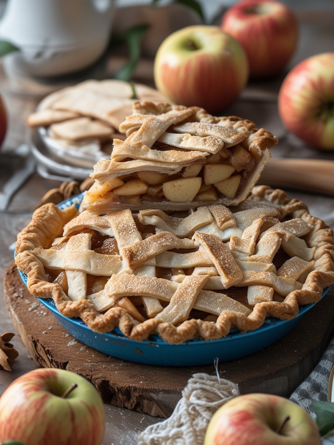 Homemade Apple Pie with a twist from the Family Cookbook