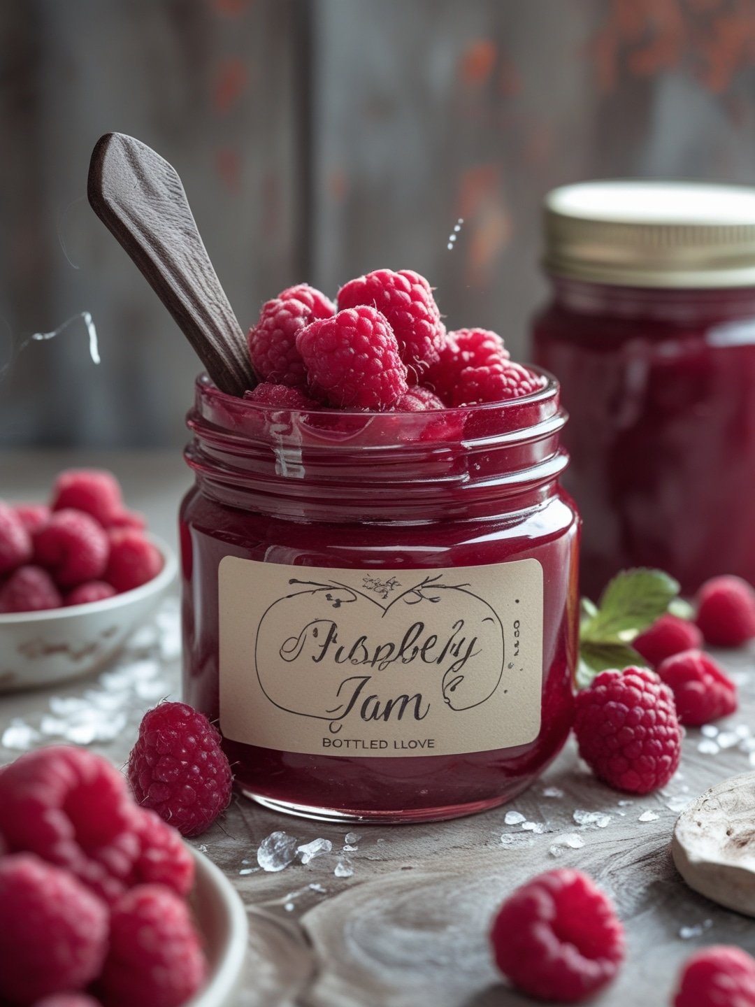 Grandma's Raspberry Jam Recipe: Bottled Love